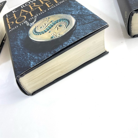 Harry Potter books adult edition (rare) bloomsbury hardcover black cover set - Picture 6 of 15